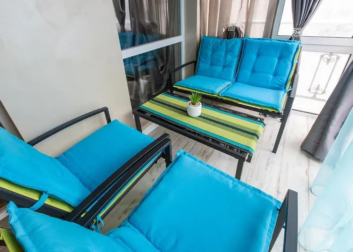 Blue тerrace Center Apartment *